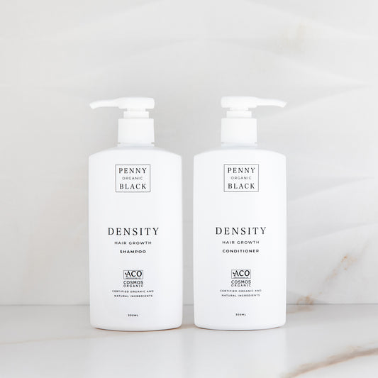 Organic Hair Density Shampoo and Conditioner Duo