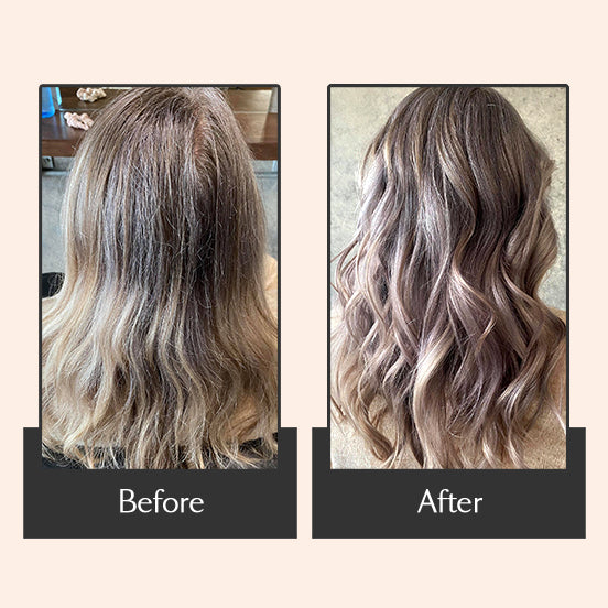 penny black organic natural styling lotion before and after curled hair